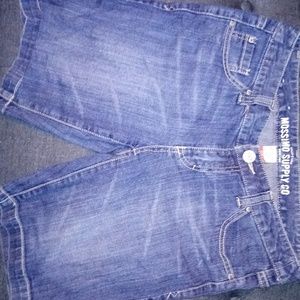 Mossimo Jean Bermuda Shorts Size 7